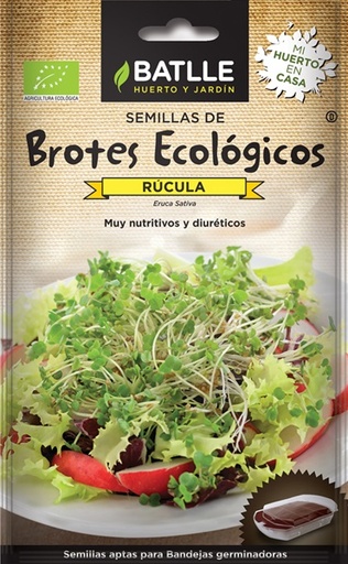 [012015] Semillas Ecológicas De Brotes De Rúcula - Batlle