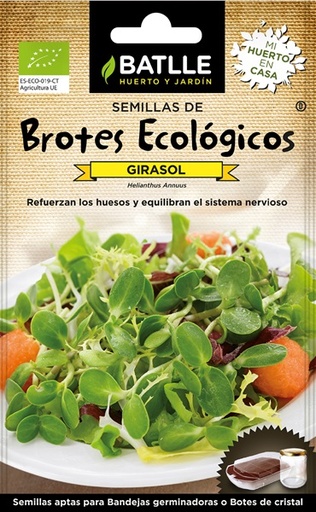 [012012] Semillas Ecológicas De Brotes De Girasol - Batlle