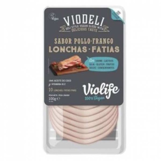 [030464] Viodeli Lonchas De Pollo 100 G. - Violife