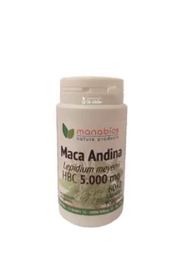 [0504763] Maca Andina Hbc 60 + 2 Cápsulas 5000 Mg. - Manabios