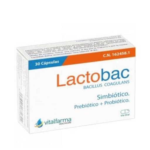 [058479] Lactobac 30 Cápsulas - Vitalfarma