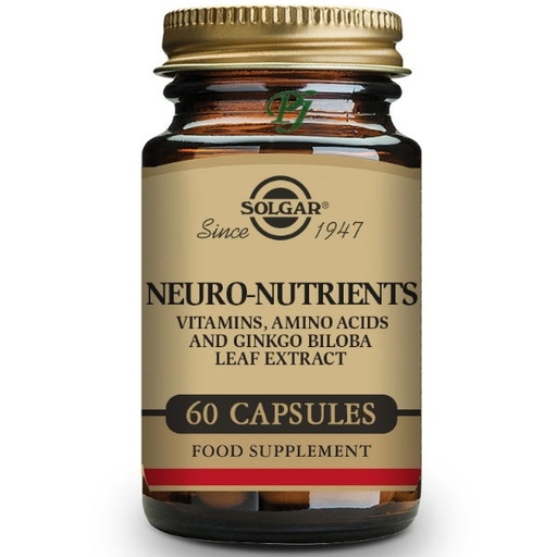 [054055] Neuro Nutrientes 60 Cápsulas - Solgar