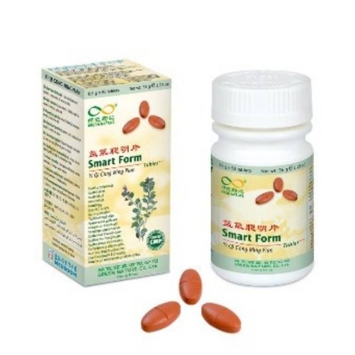 [053099] Fórmula China 39 Smart Form Sordera (Yi Qi Cong Ming Pian) 60 Tabletas - Green Nature