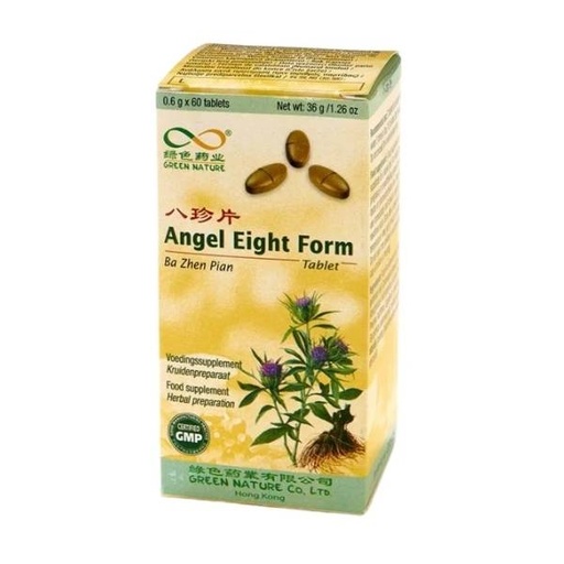 [053091] Fórmula China 31 Angel Eight Form Anemia Cansancio Crónico (Ba Zhen Pian) 60 Tabletas - Green Nature