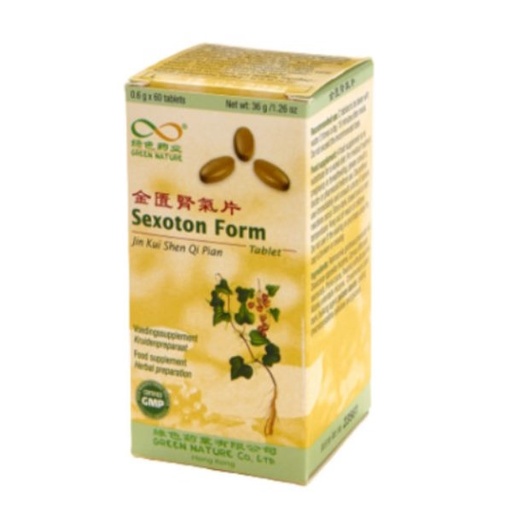 [053062] Fórmula China 02 Sexoton Form Diabetes (Jin Kui Shen Qi Pian) 60 Tabletas - Green Nature