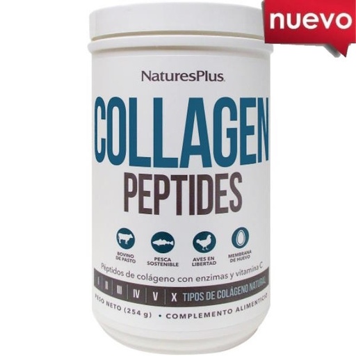 [0504715] Collagen Peptides +Vit C 254 G. - Natures Plus