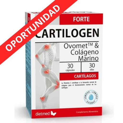 [0504714] Cartilogen Forte 30 Comprimidos - Dietmed