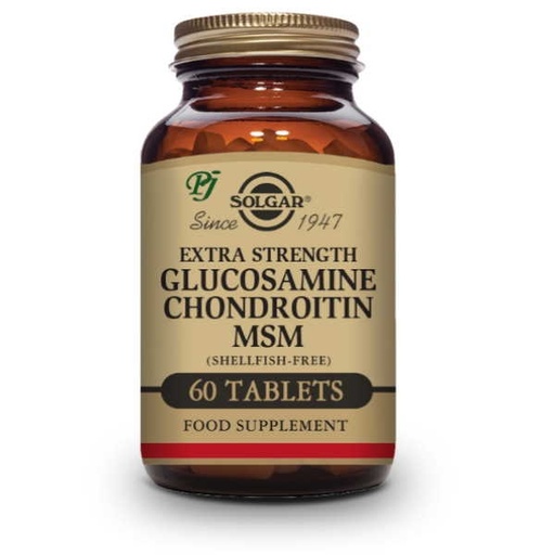 [0503783] Glucosamina Condroitina Msm 60 Comprimidos - Solgar