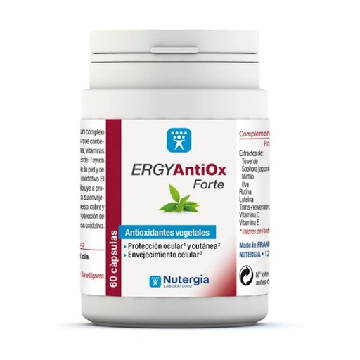 [0502836] Ergyantiox Forte 60 Cápsulas (Ergyorto) - Nutergia