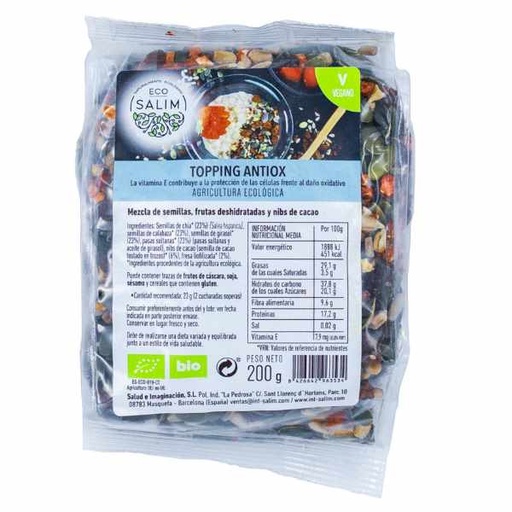 [045582] Topping Antiox Bio 200 G. - Eco Salim
