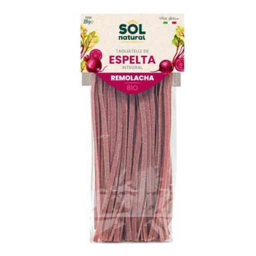 [045580] Sol Tagliatelle De Espelta Con Recomolacha 250 Gr