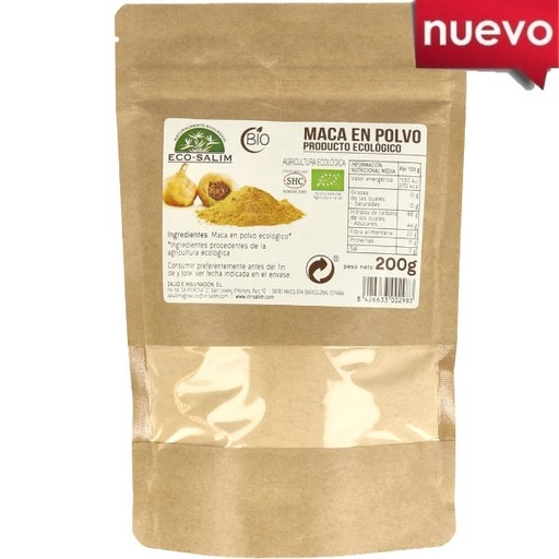 [045578] Maca En Polvo Bio 200 G. - Eco Salim
