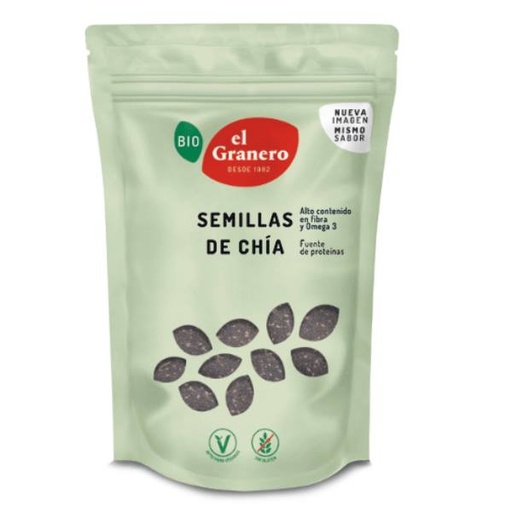 [041229] Semillas De Chía Bio 400 G. - El Granero