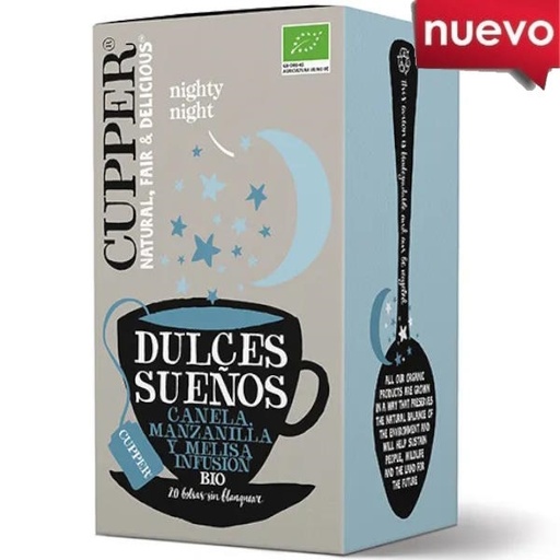 [011980] Infusión Dulces Sueños Bio 20 Filtros - Cupper