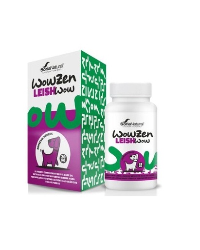 [0504562] Wowzen Leishwow 60 Comprimidos Perros De + De 20 Kg. - Soria Natural