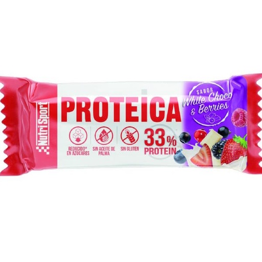 [175418] Barritas Proteica Choco Frutos Rojos 44 G. - Nutrisport