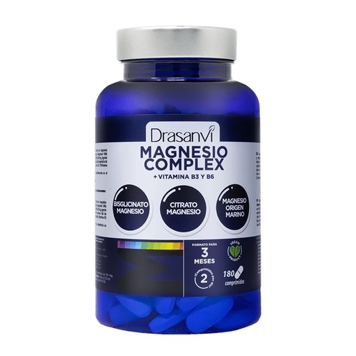 [0505222] Magnesio Complex + Vit. B3+B6 180 Comprimidos - Drasanvi