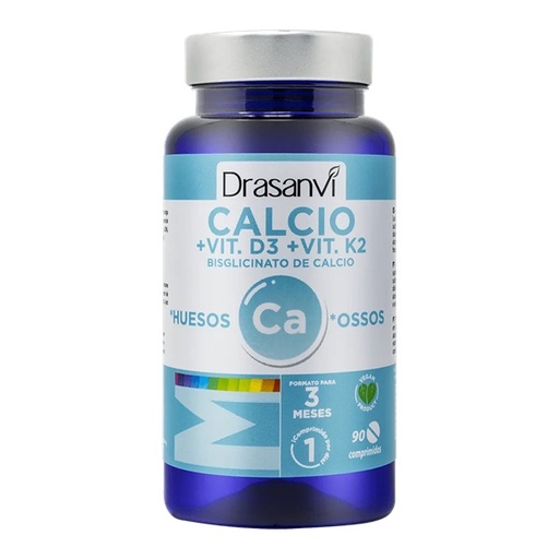 [0505219] Calcio Vitamina D3 + K2 90 Comprimidos - Drasanvi