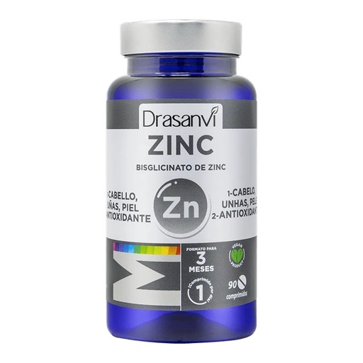 [0505218] Bisglicinato Zinc 90 Comprimidos - Drasanvi
