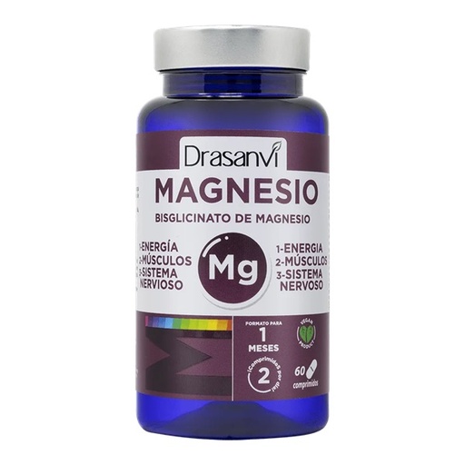 [0505217] Bisglicinato Magnesio 60 Comprimidos - Drasanvi