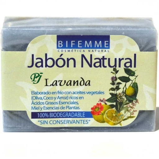[183409] Jabón Lavanda Bifemme 100 G. - Ynsadiet
