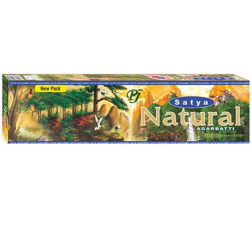 [184213] Incienso Barritas Natural 15Gr - Satya