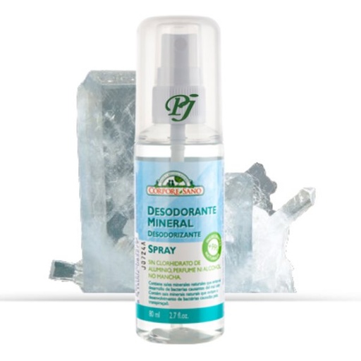 [184627] Desodorante Mineral Spray 80 Ml - Corpore Sano