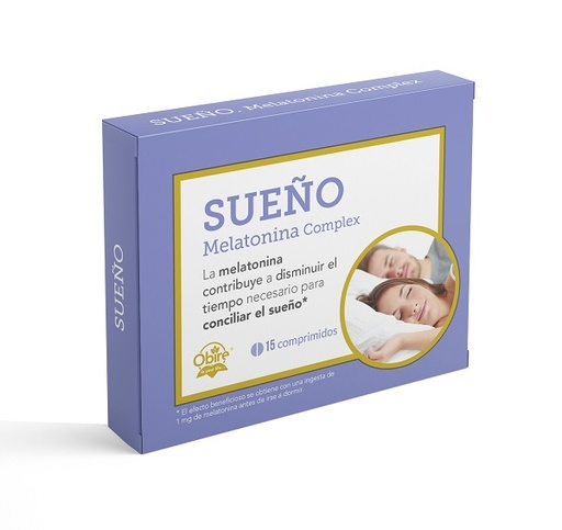 [0505195] Sueño 15 Comprimidos Línea Viaje - Obire