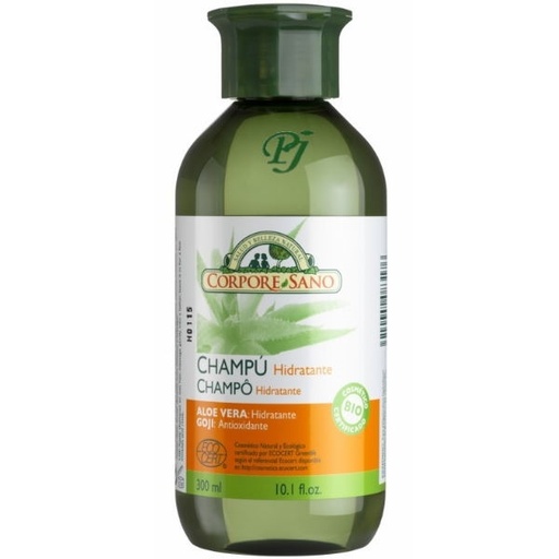 [184862] Champu Aloe Vera Con Goji Hidratante Bio 300Ml - Corpore Sano