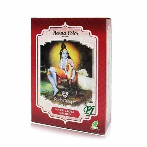 [185064] Henna Súper Caoba Oscuro Polvo - Radhe Shyam
