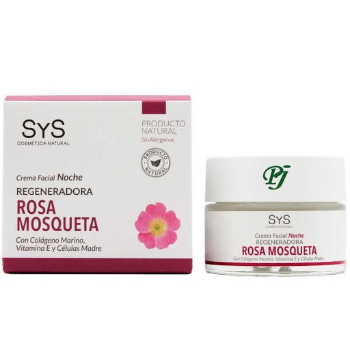 [185144] Crema Facial Noche Rosa Mosqueta 50 Ml. - Sys