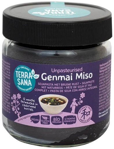 [045607] Genmai Miso Sin Pasteurizar Con Arroz Integral 350 G. - Terra Sana
