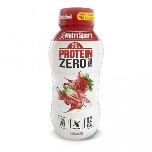 [175438] Batido Protein Zero Fresa 330 Ml. - Nutrisport