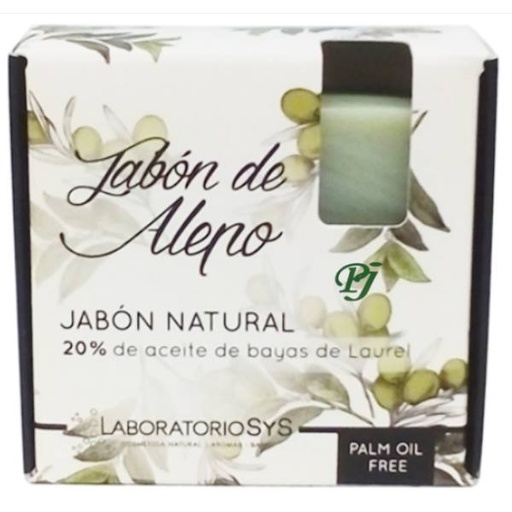 [185656] Jabón Natural Alepo Al 20% 80 G. - Sys