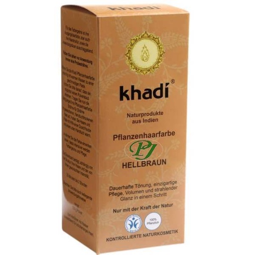 [186506] Henna Castaño Claro Pura Eco 100 G. - Khadi