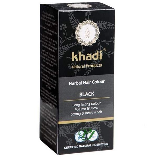 [186507] Henna Negro Pura Eco 100 G. - Khadi
