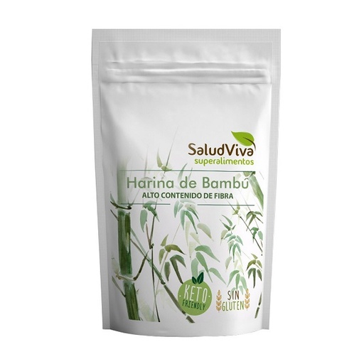 [045604] Harina De Bambú 375 G. - Saludviva