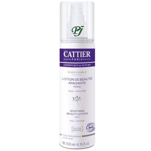 [186582] Tónico Belleza Rosa Camomila 200 Ml. - Cattier