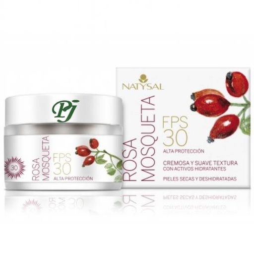 [186620] Crema Rosa Mosqueta Solar Spf 30 50 Ml. - Natysal