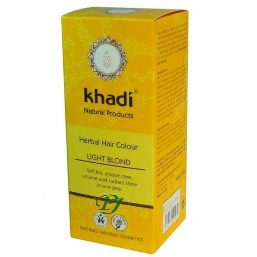[186624] Henna Rubio Claro Pura Eco 100 G. - Khadi