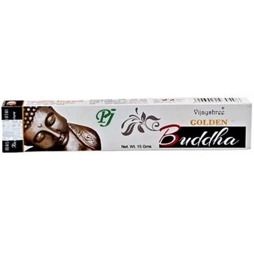 [186714] Incienso Nag Champa Golden Buddha 15Gr - Vijayshree