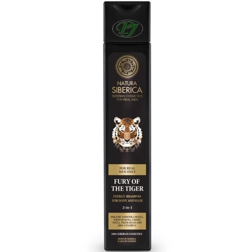 [186723] Champú Energizante Tigre Men 250 Ml. - Natura Siberica