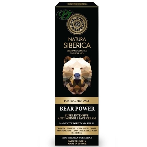 [186726] Crema Facial Antiarrugas Oso Men 50 Ml. - Natura Siberica