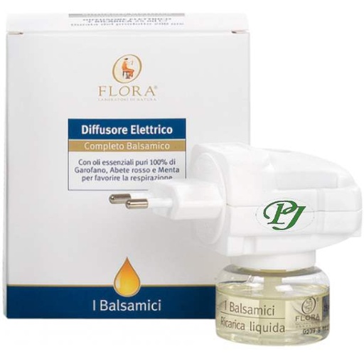 [187454] Difusor Eléctrico Balsámico Con Recarga De 25 Ml. - Flora