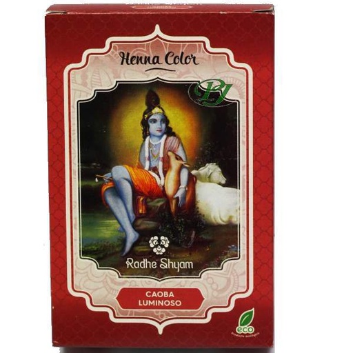 [187490] Henna Caoba Luminoso Polvo 100 G. - Radhe Shyam