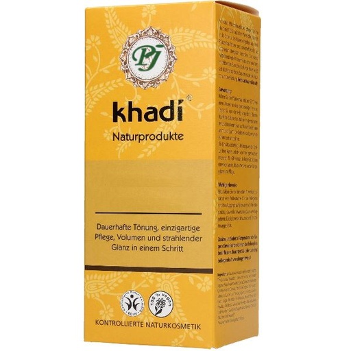 [187566] Henna Rubio Oscuro Ceniza Pura Eco 100 G. - Khadi