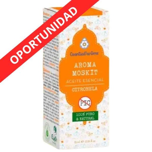 [187953] Aroma Moskit Aceite Citronella + Pulsera Esential Aroms - Intersa Labs