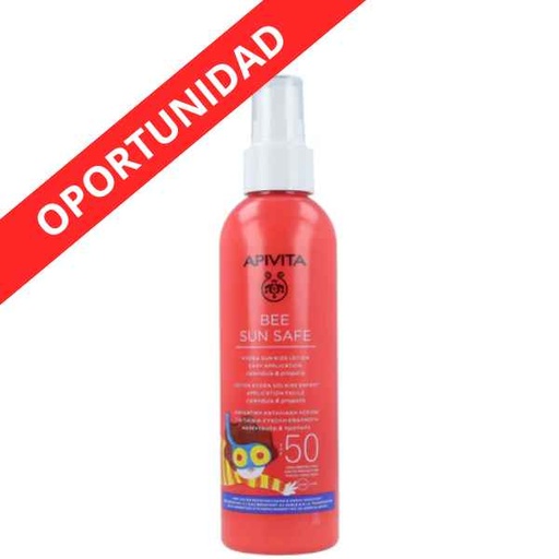 [187539] Apivita Solar 50 Spray Niños 200 Ml.+ Puzles + Col