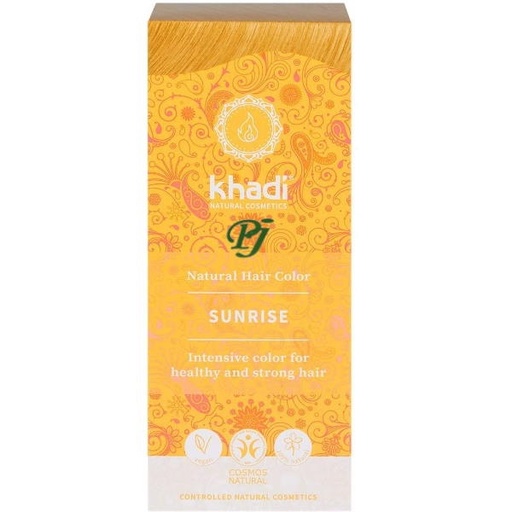 [188129] Henna Rubio Amanecer Miel Eco 100 G. - Khadi