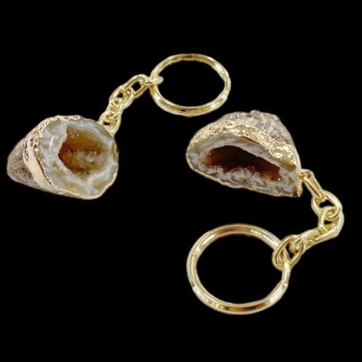[100743] Llavero Dorado Variado Geodino - Prominer